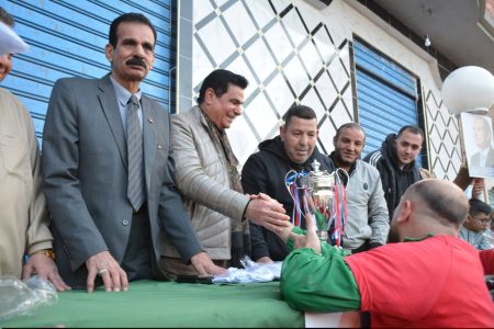 شرويدة تحتفل بختام دورتها الرمضانية الكبرى لكرة القدم في ليلة كروية مبهرة نهائي حماسي وحضور جماهيري كبير يؤكد نجاح البطولة تنظيم مركز شباب شرويدة وبرعاية النائب الدكتور محمد الصالحي