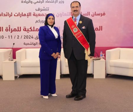 فرسان وفارسات الرسالة 10 سنوات من العطاء والسلام تجمع العرب في عمّان شراكة إماراتية أردنية تفتح آفاقًا جديدة لتمكين المرأة العربية ومؤتمر دولي يحتفي بصنّاع الأثر والإنجاز